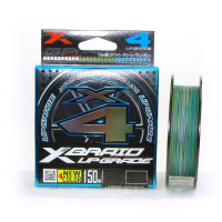 Плетёный шнур YGK X-Braid Upgrade X4 3 colored 180m #1.0/18lb