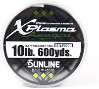 Плетёный шнур Sunline X-Plasma Dark Green 150m #0.6/6lb