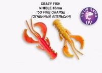 Nimble 2.5" 44-65-15d-6 Силиконовые приманки Crazy Fish