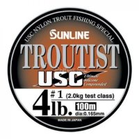 Леска Sunline TROUTIST USC 100m Natural Brown 0.148mm 1.5kg