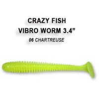 Crazy Fish 3? Vibro Worm – 22 6 (5pcs)