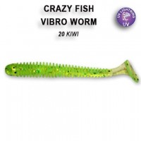 Crazy Fish 3? Vibro Worm – 20 6 (5pcs)