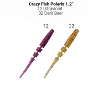 Polaris 1.2" 61-30-12/32-1 Силиконовые приманки Crazy Fish