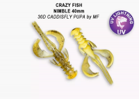 NIMBLE 1,6" 49-40-30d-6 Силиконовые приманки Crazy Fish