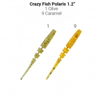 Polaris 1.2" 61-30-1/9-5 Силиконовые приманки Crazy Fish