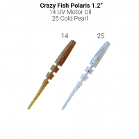 Polaris 1.2" 61-30-14/25-5 Силиконовые приманки Crazy Fish
