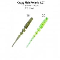 Polaris 1.2" 61-30-16/20-1 Силиконовые приманки Crazy Fish