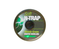 KORDA Поводковый материал N-Trap Soft Weedy Green 20lb 20м