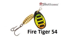 Блесна Mottomo Bug Blade #1 5.5g Fire Tiger 54