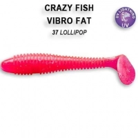 Vibro fat 2.7" 1-71-37-6  Силиконовые приманки Crazy Fish