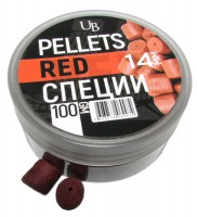 Hookbaits Pellets Ultrabaits (RED SPICES) 14MM