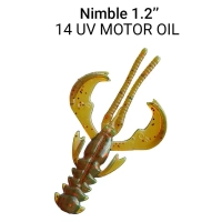 Nimble 1.2" 76-30-14-6 Силиконовые приманки Crazy Fish