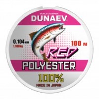 0.185мм 100м Dunaev Polyester RED