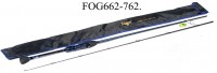 Удилище спиннинговое FOGEL, 2 секции, полая верш, длина 2.28 м, тест 5-21 г