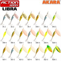 Блесна вращ. Akara Action Series Libra 4 16 гр. 4/7 oz. A21-3