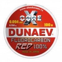 0.117мм 100м Dunaev fluocarbon RED