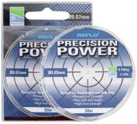 Леска Preston Reflo Precision Power 50м (0.09мм/0.79кг/1.74lb)