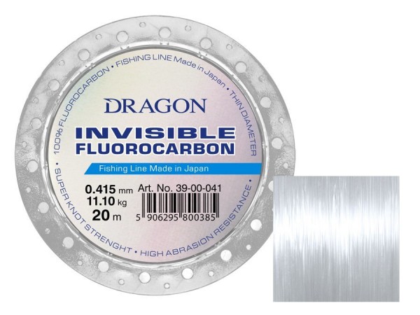 Леска Dragon Invisible Fluorocarbon 20 м 0.18 мм 2.35 кг