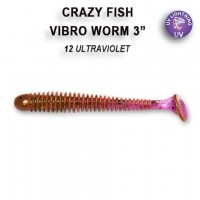 VIBRO FAT 1-71-54-6  Силиконовые приманки Crazy Fish