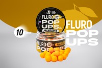 Бойлы плавающие FLURO POP UPS ULTRABAITS  (мандарин) 10мм, банка 30гр