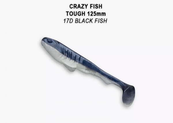 Tough 5" 28-125-30d-6 Силиконовые приманки Crazy Fish