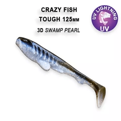 TOUGH 5" 28-125-3d-6 Силиконовые приманки Crazy Fish