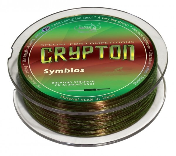 Леска Katran Crypton Symbios  1250м 4,33кг/0,234мм (Симбиоз)