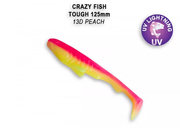 Tough 5" 28-125-13d-6 Силиконовые приманки Crazy Fish