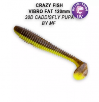 Vibro fat 4.7" 39-120-30d-6 Силиконовые приманки Crazy Fish