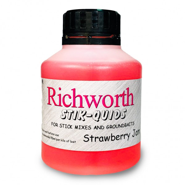 250ml Stik-quid's Strawberry  жидкий аттрактант для прикормки