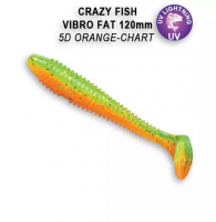 Vibro fat 4.7" 39-120-5d-6 Силиконовые приманки Crazy Fish