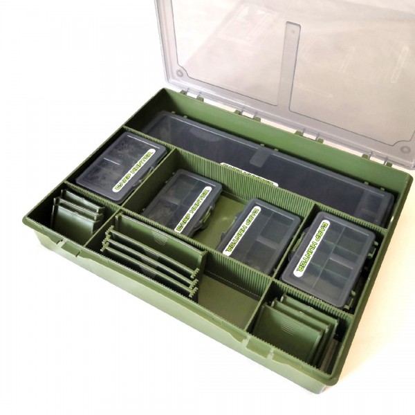 Коробка карповая Tackle Box (6 коробок + поводочница) CarpHunter