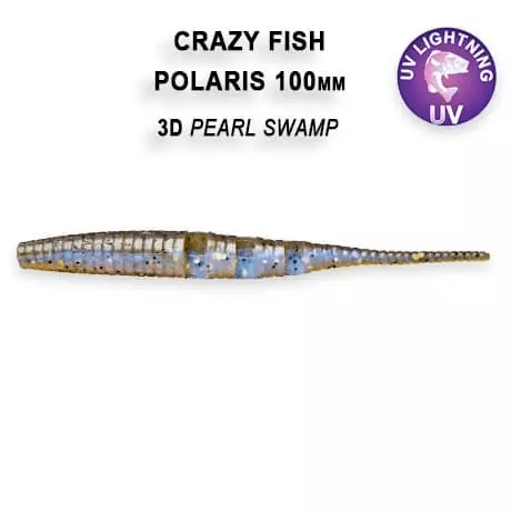 POLARIS 4" 38-100-3d-6 Силиконовые приманки Crazy Fish