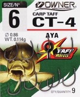 Крючки Owner Carp Taff CT5 53275 №6
