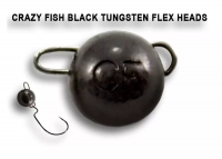 Вольфрамовая чебурашка Crazy Fish 2г цвет чёрный