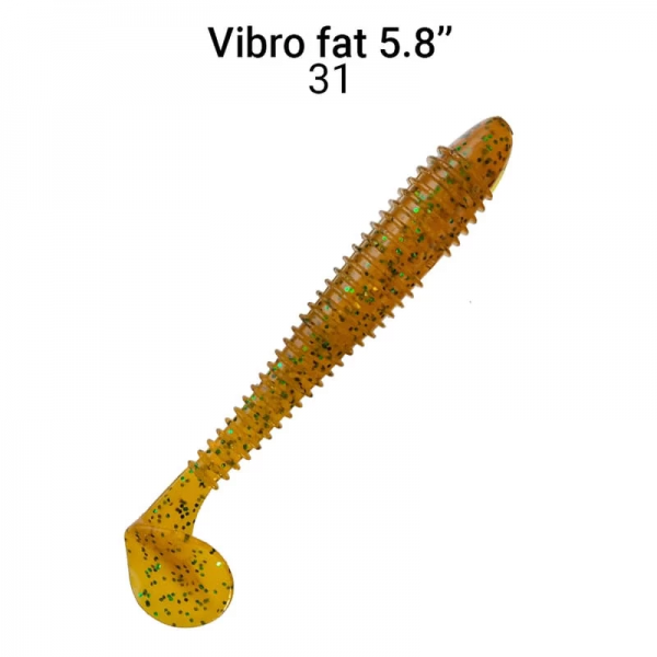 Vibro Fat 5.8" 74-145-31-6 Силиконовые приманки Crazy Fish