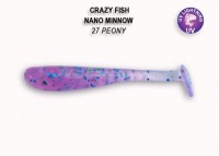 CRAZY FISH NANO MINNOW 1,6 / 40 MM / COLOR: 27 PEONY