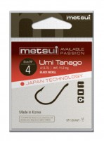 Крючки METSUI Крючки METSUI UMI TANAGO цвет bln, размер № 10, в уп. 12 шт., в уп. 12 шт.