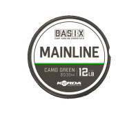 KORDA Basix Main Line 0,35мм 1000м 12lb Camo green