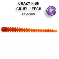 CRUEL LEECH 8-55-18-6  Силиконовые приманки Crazy Fish